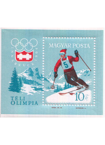 UNGHERIA 1964  Giochi Olimpici Invernali INNSBRUCK Yvert Tellier BF 46